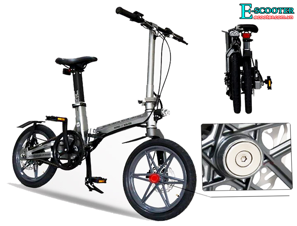 xe đạp điện trợ lực CFD3 200W 
